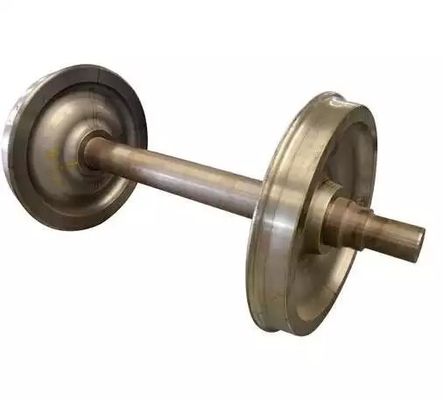 Forged AAR High Quality Industrial Steel Crane Trolley Rail Wheelset