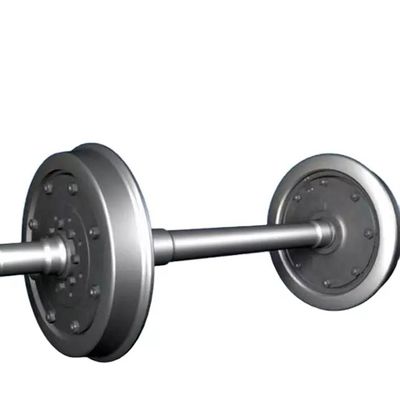 Forged AAR High Quality Industrial Steel Crane Trolley Rail Wheelset