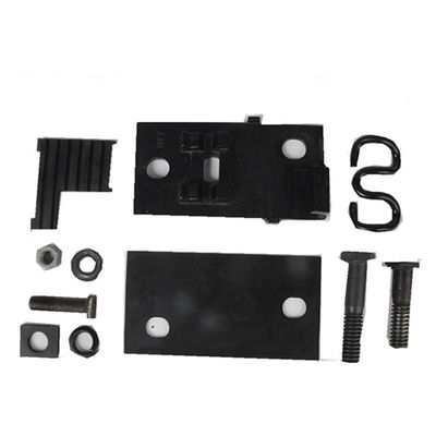 खरीदें अनुकूलित Q235 या Q345 स्टील क्रेन रेल सोल प्लेट और बेस प्लेट online manufacture