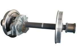 खरीदें रेल वाहन व्हीलसेट स्टील रेल व्हील रेलवे बोगी फ्रेम माउंटिंग रोटेशन के लिए online manufacture