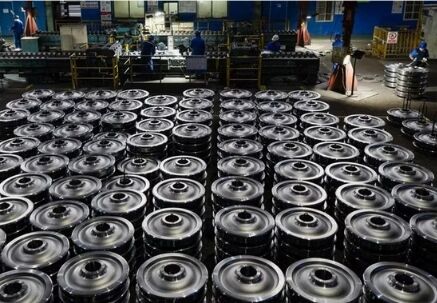 खरीदें भारी शुल्क स्टील के पहियों के साथ गर्मी से इलाज स्टील निर्माण भारी भार हैंडलिंग और औद्योगिक परिवहन के लिए आदर्श online manufacture