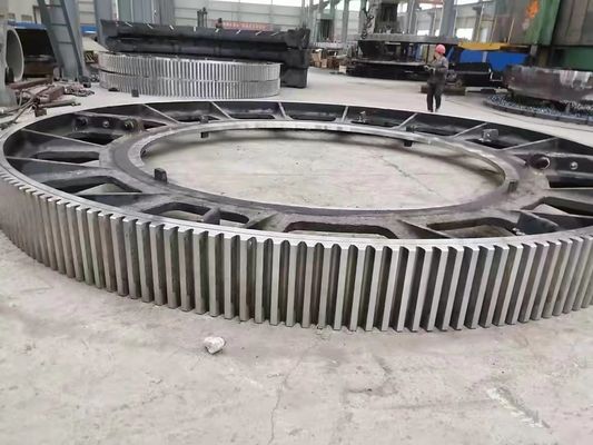 गेंद मिल कोल्हू और रोटरी भट्ठा उत्पादन के लिए गिरथ गियर