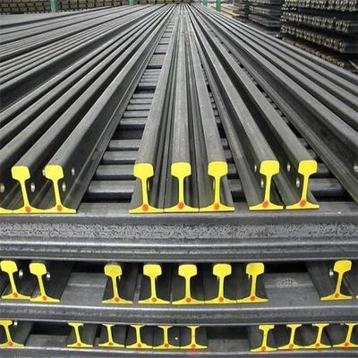 ODM रेलवे स्टील ट्रैक रेल 6-12m लंबाई Q235 55Q U71Mn ग्रेड: