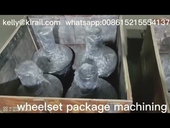 OEM Railroad Train Wheels , 450mm Forged Steel Wheel ISO9001 2008