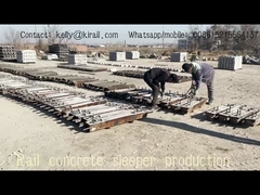 बिक्री के लिए AREMA 136lb 136RE TR68 स्टील रेल