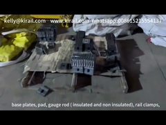 रेलवे पैड स्टॉक और पैकेज