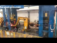 झुकने वाले रेल पहियों का उत्पादन