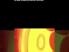 स्टील रेल पहियों का उत्पादन प्रक्रिया