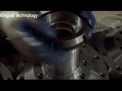 रेल पहियों और फ्लैंज की नट के साथ जाँच